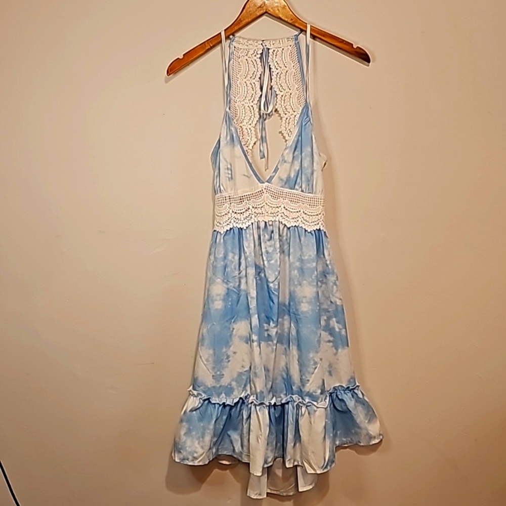 Cloud halter dress